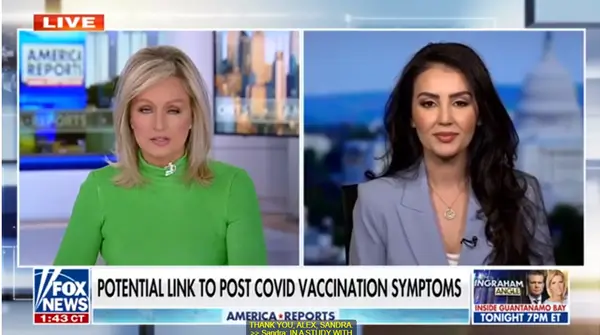 Dr. Mahsa Tehrani discusses COVID Vaccine on FOX News