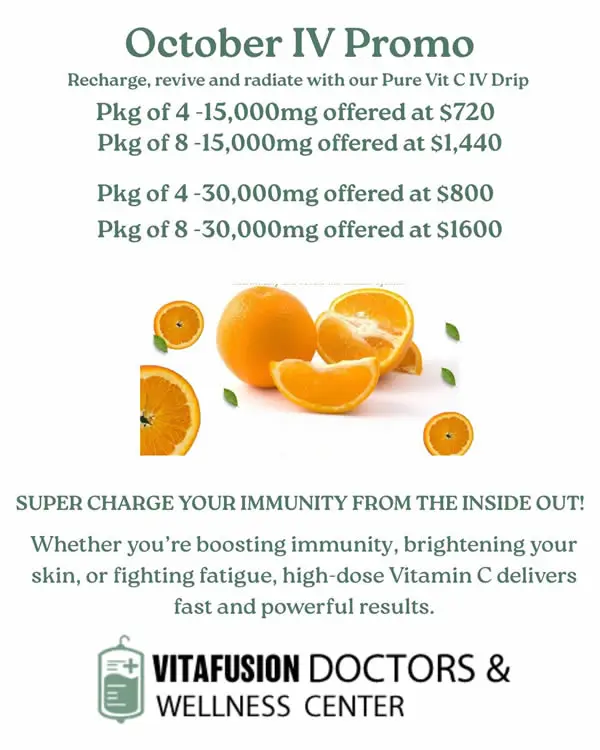 Vitamin C IV therapy
