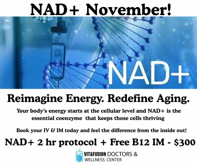 NAD+ November Promotion
